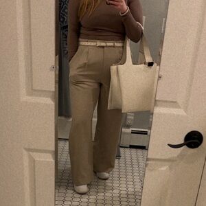 Abercrombie Sloan Tailored Wide Leg Pant